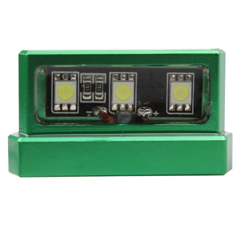 Đèn LED CNC Hợp Kim Nhôm Gắn Biển Số Xe Mô Tô / Máy Bay