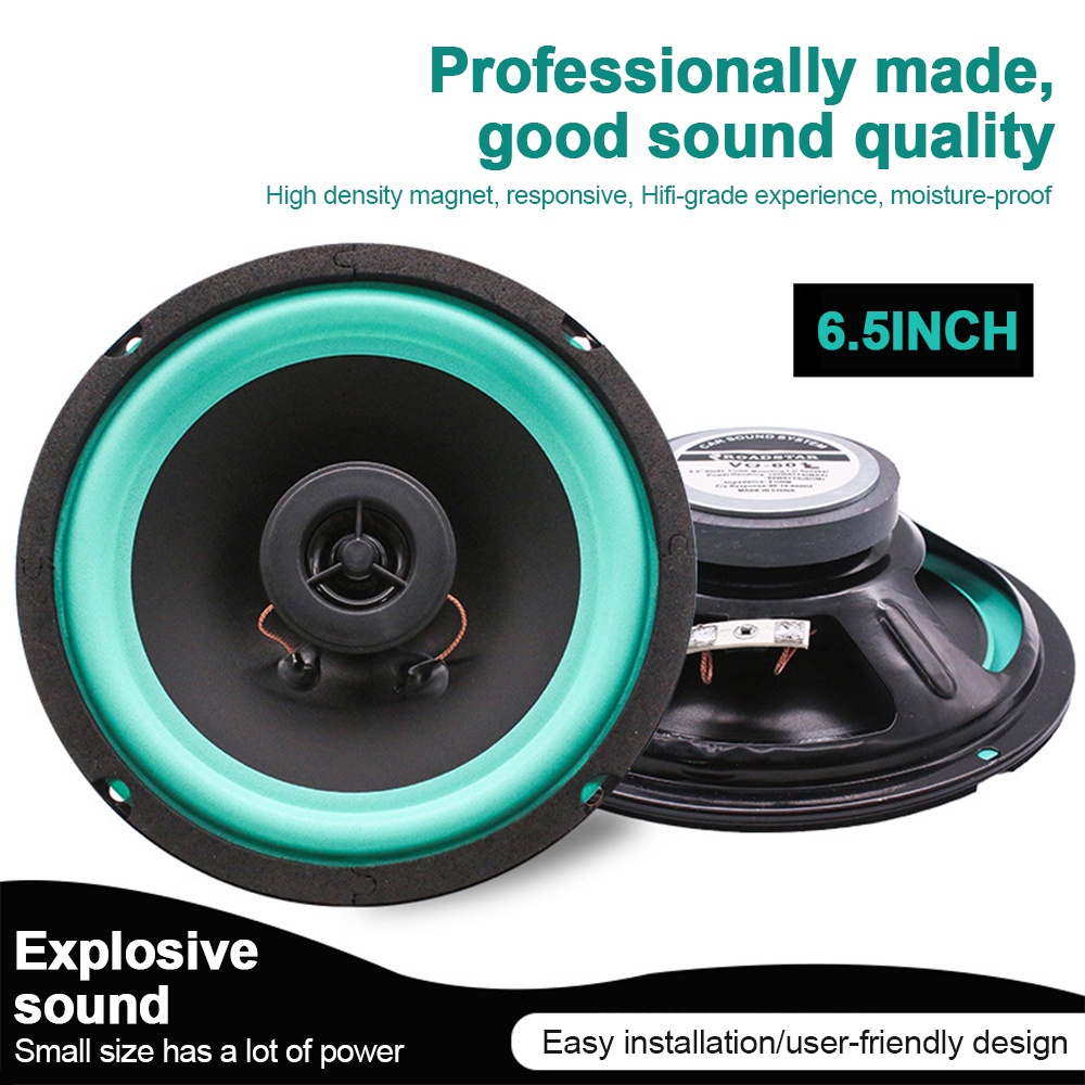 Loa Âm Thanh Đồng Trục 4 / 5 / 6.5inch 100W Thông Dụng Cho Xe Hơi