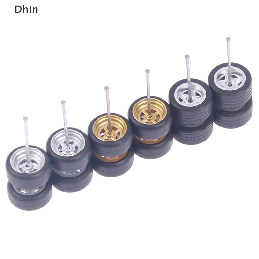 Bánh Xe Cao Su Tỉ Lệ 1 / 64 Chuyên Dụng Cho Mô Hình Xe Hơi Đồ Chơi