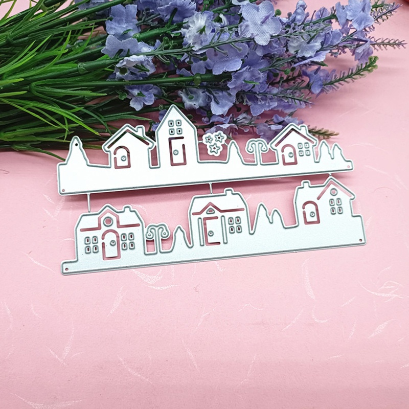 Khuôn Cắt Giấy Làm Từ Kim Loại Hình Nhiều Phong Cách Trang Trí Scrapbook