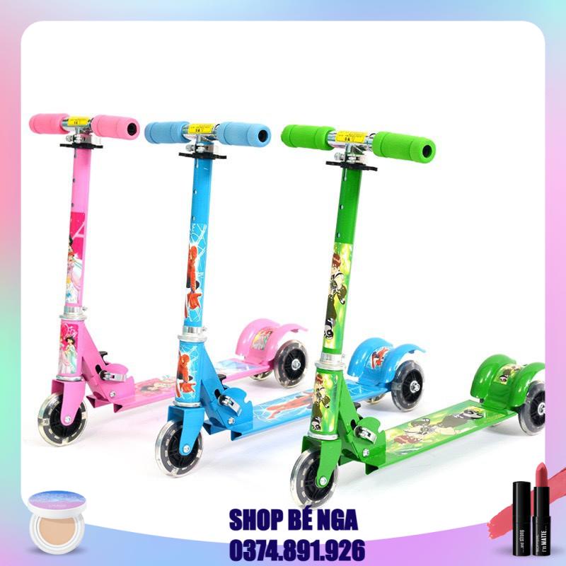 Xe Trượt Scooter 3 Bánh Cho Bé - Giao Màu Ngẫu Nhiên