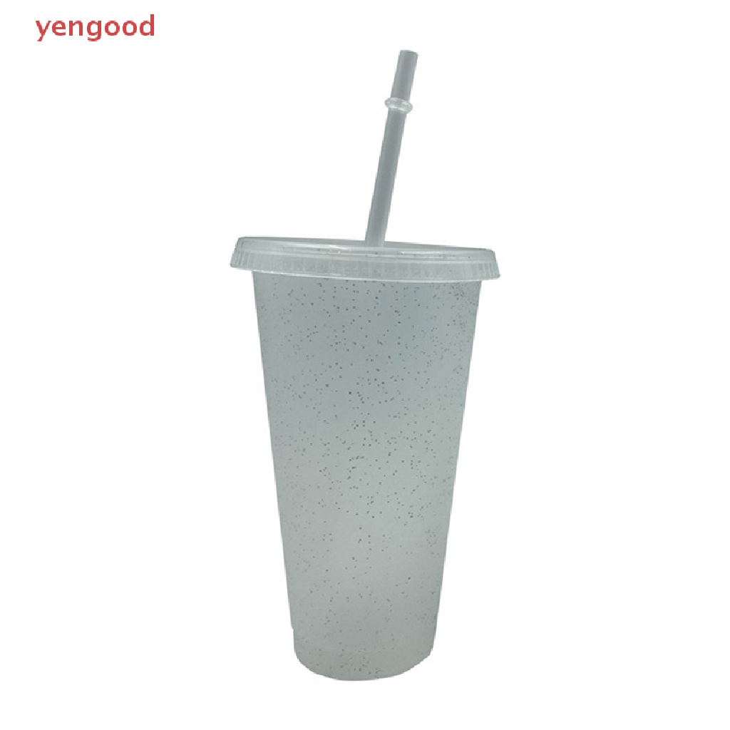 Bình Nước Có Ống Hút Thiết Kế Nhỏ Gọn Có Thể Tái Sử Dụng