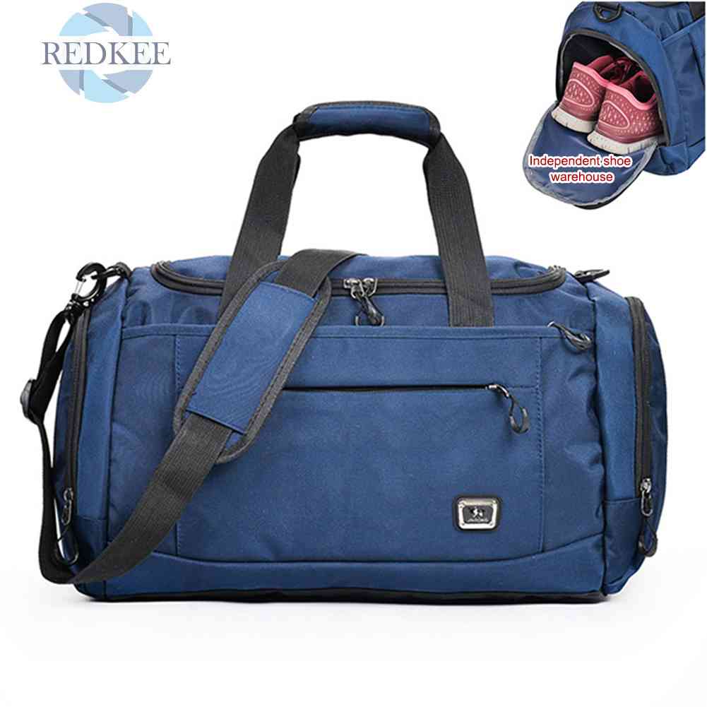 Túi Đựng Đồ Tập Thể Thao Sức Chứa Lớn Chia Ngăn Khô / Ướt Tiện Dụng Cho Nam Và