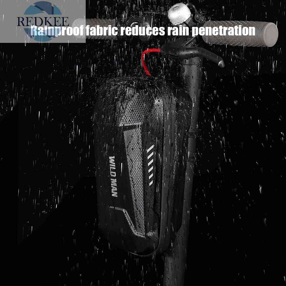 Túi Vỏ Cứng EVA Thông Dụng 3 Loại 2L / 3L Gắn Tay Lái Xe Đạp Điện