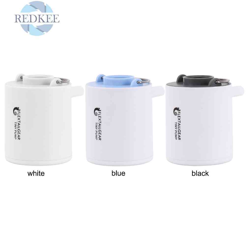 Máy Bơm Hơi Mini 1300mAh Sạc USB Tiện Dụng