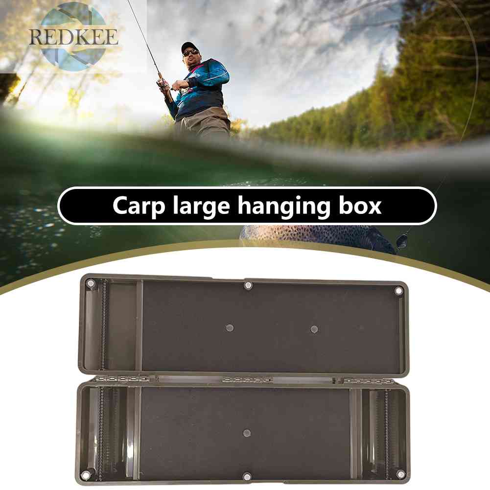 Hộp Đựng Dụng Cụ Câu Cá Bằng Nhựa Cỡ Lớn Chống Thấm Nước Tiện Dụng