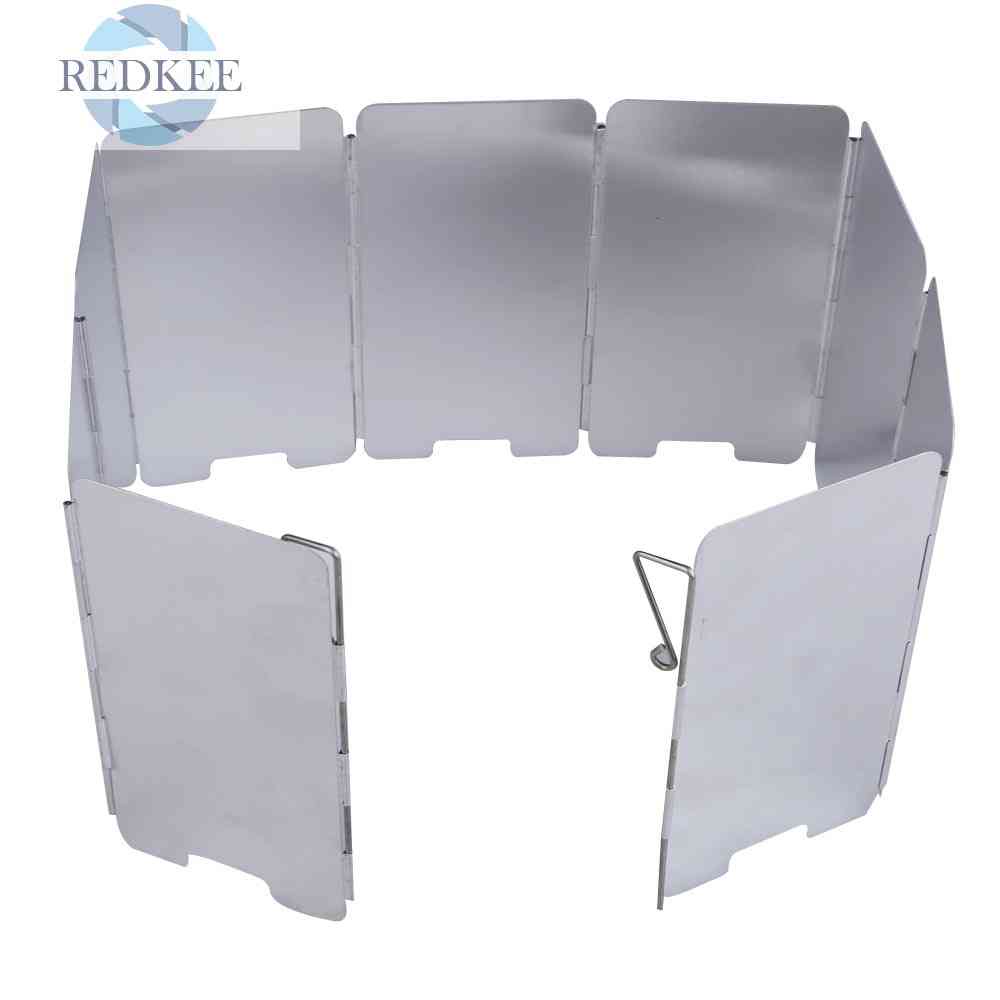 Bộ 9 Tấm Chắn Gió Cho Bếp Gas Cắm Trại