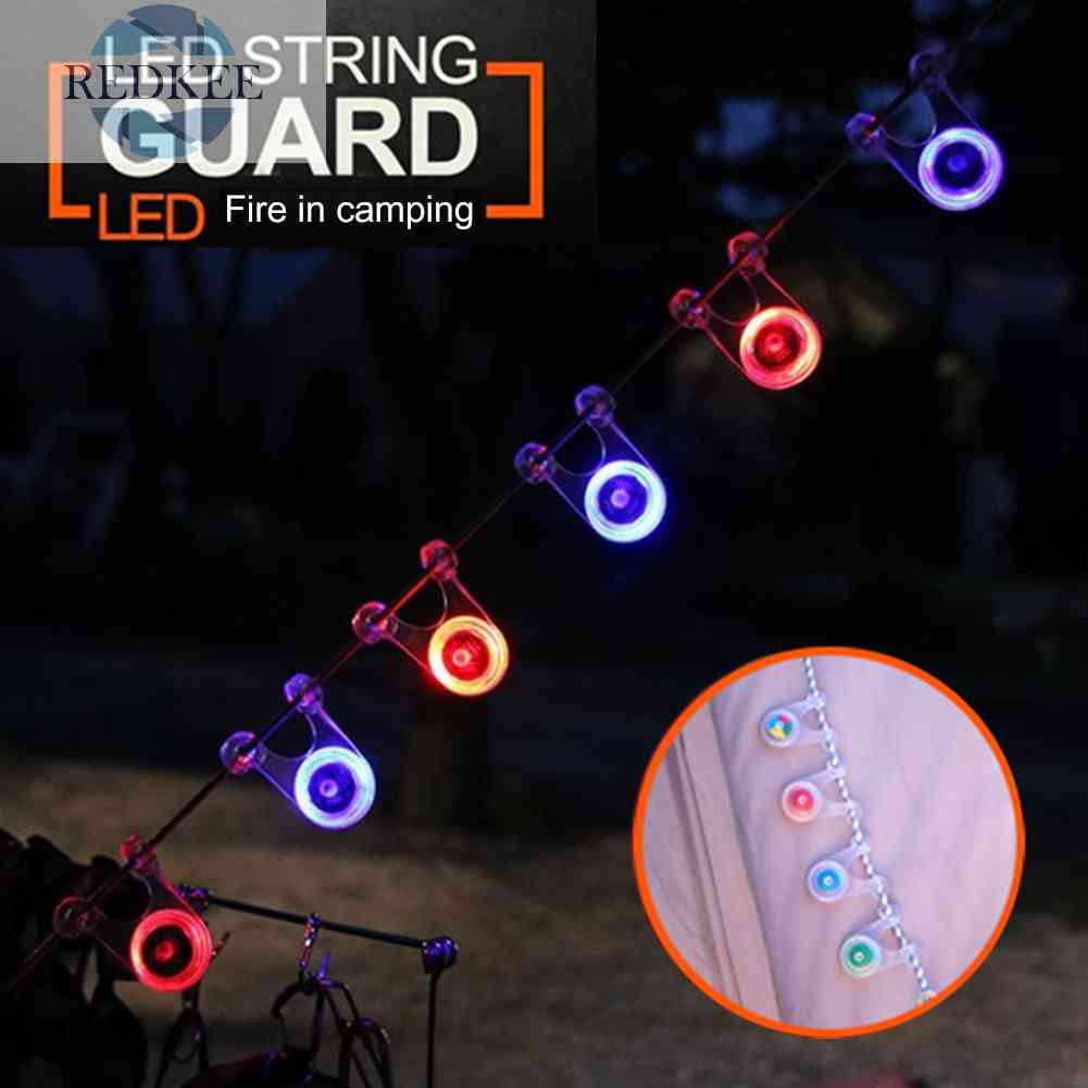 Bộ 10 Đèn LED Chống Thấm Nước Treo Lều Cắm Trại Màu Sắc Ngẫu Nhiên