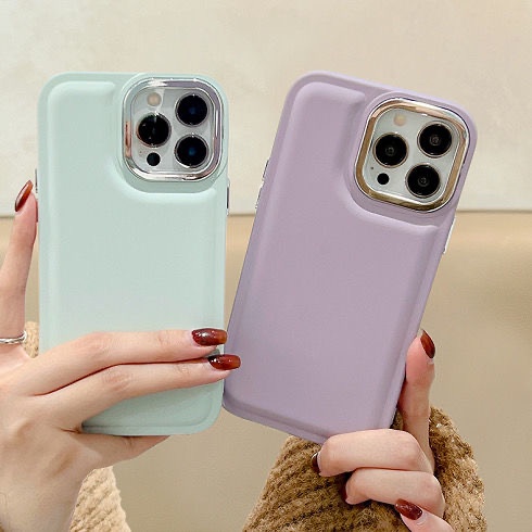 Ốp Điện Thoại Mềm Chống Sốc Màu Kẹo Cho iPhone 15 Pro Max 14 13 12 11 Pro Max X Xr Xs Max 7 8 Plus