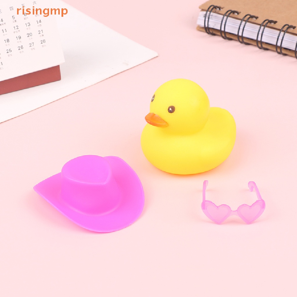 Set 1 / 3 Đồ trang trí Vịt Tráng Men Mini Trang Trí Bể Cá / Tiểu Cảnh / Nhà Búp Bê