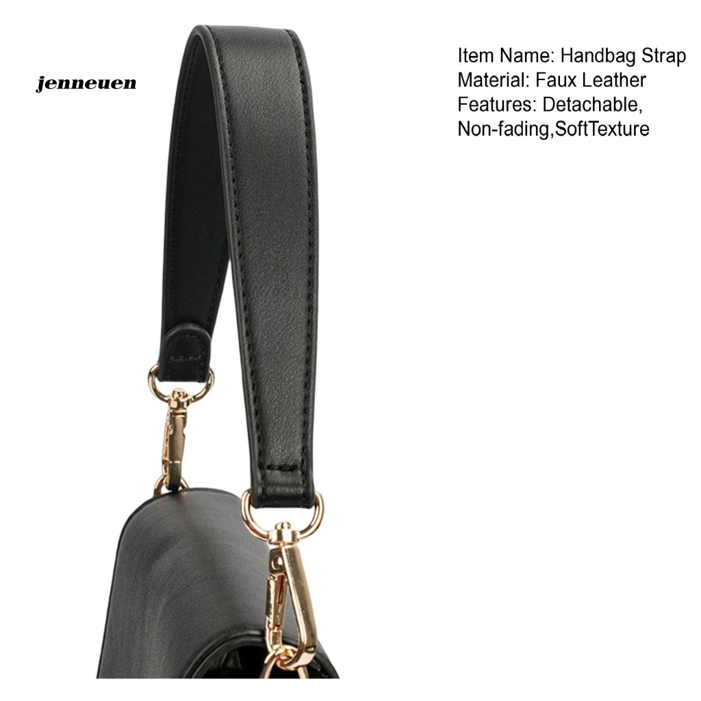 Dây Đeo Túi Xách Giả Da Mềm Không Phai Màu Chống Mài Mòn Có Thể Tháo Rời