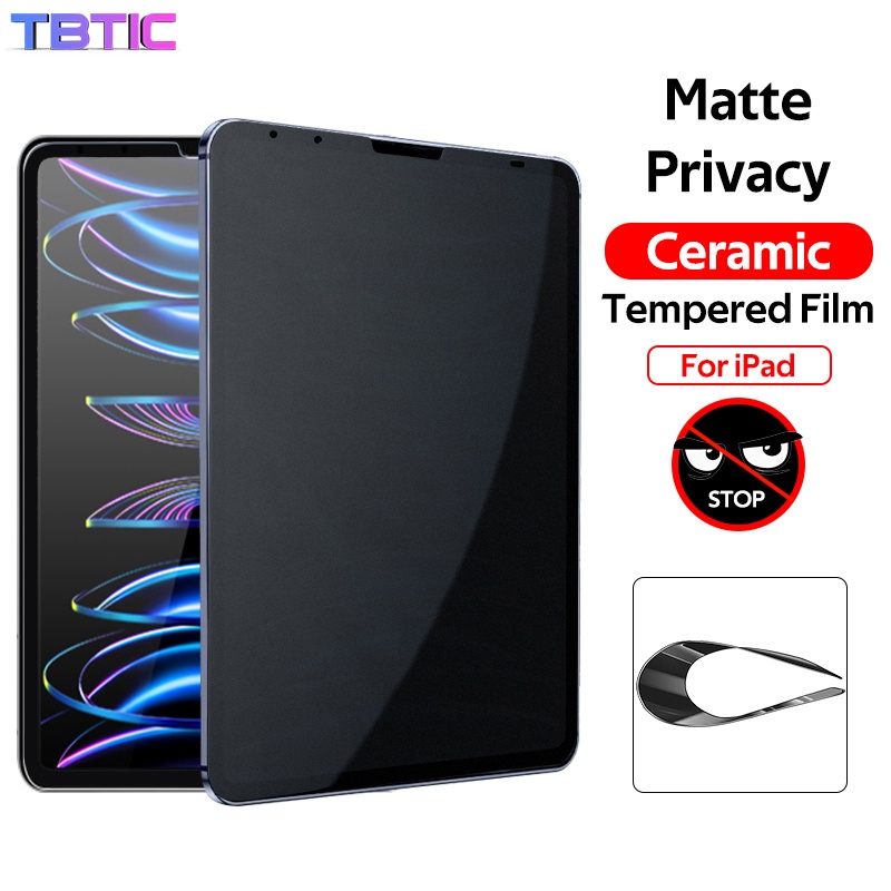 TBTIC Ốp Máy Tính Bảng Kính Cường Lực Cho iPad Air 10.9 5th 4th Pro 11 Mini 6 10.5 3th 10th 9th 8th 7th 6th Gen 2022 2021 2020 5 4 3 2 1 10.5 10.2 9.7 8.3