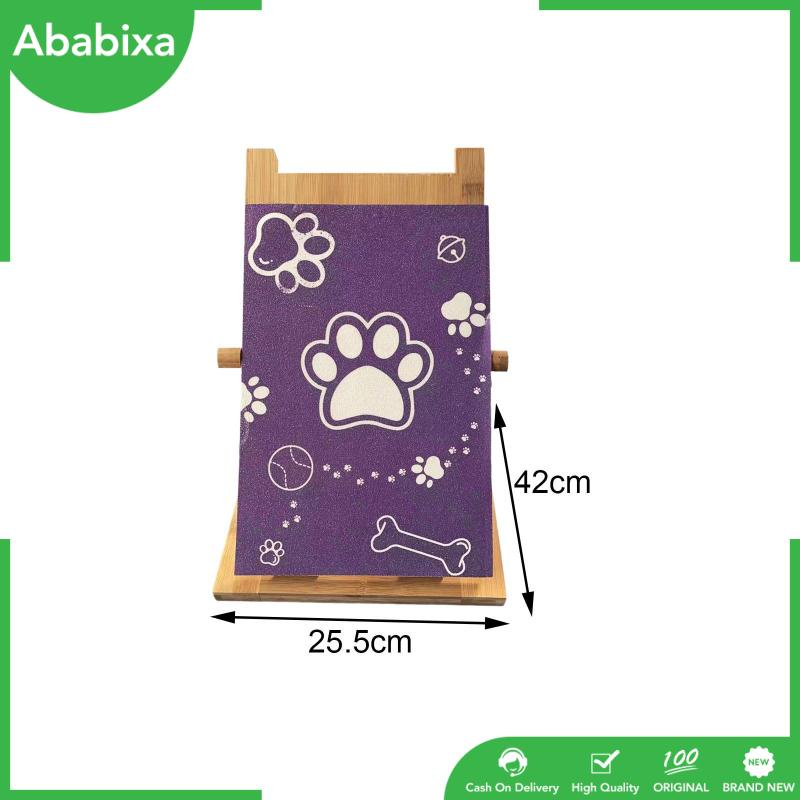 [Ababixa] Thảm Cào Móng / Bấm Móng Chó Chống Mài Mòn Bằng Gỗ 16.5 &quot;x 10&quot;