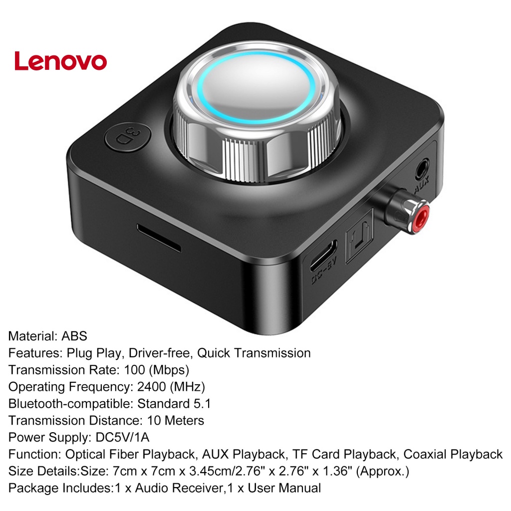 1 Bộ Thiết Bị Nhận Tín Hiệu Âm Thanh Bluetooth Màu Đen Kiểu Cổ Điển Cho Gia Đình