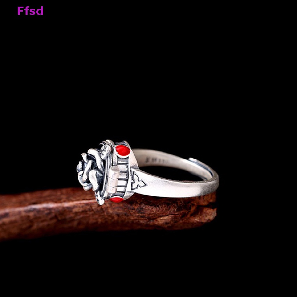 {Ffsd} Hộp Nhẫn Mở Hình Hoa Hồng Thiết Kế Sáng Tạo Cổ Điển Có Thể Điều Chỉnh * Bán Chạy