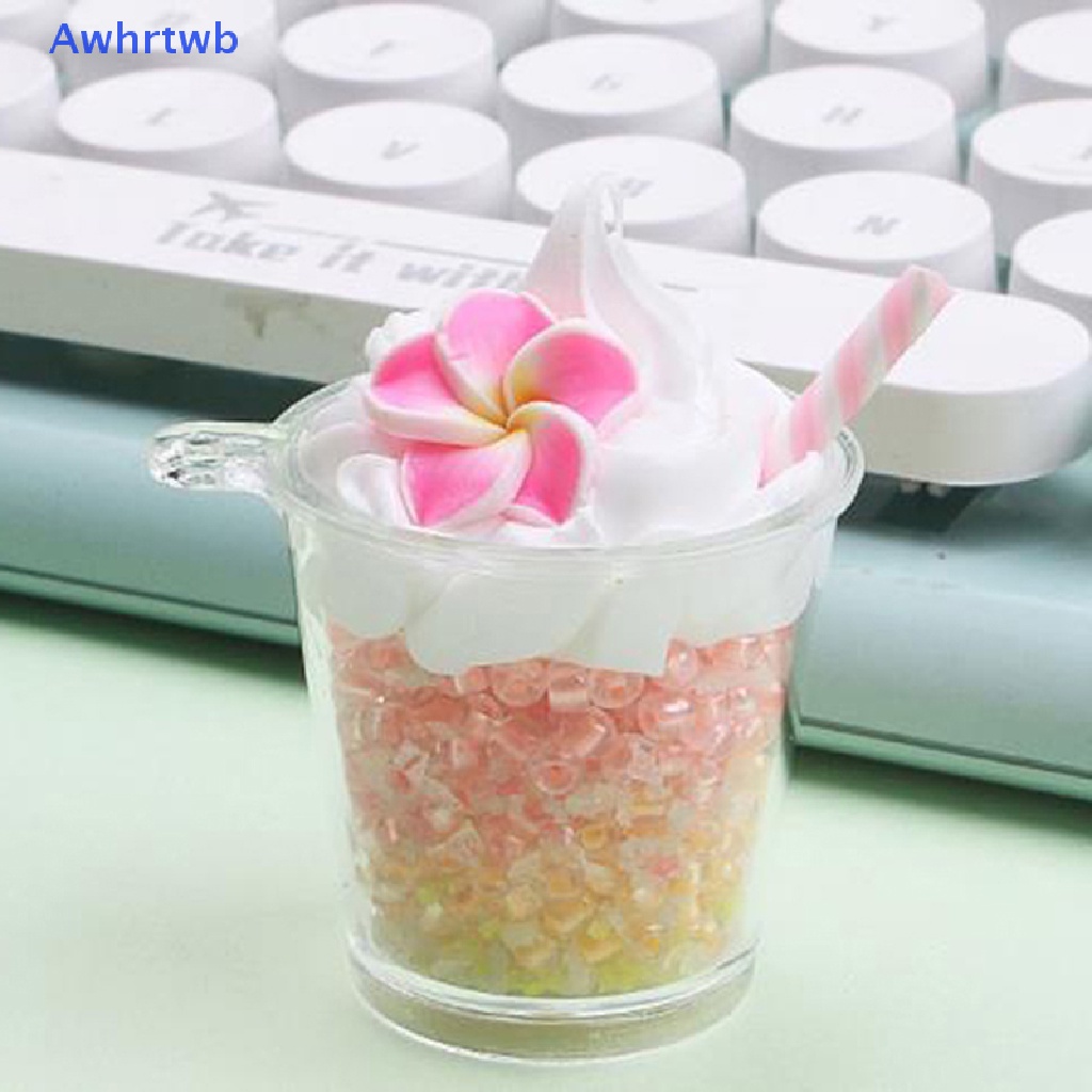 Awhrtwb Móc Chìa Khóa Hình Cốc Tròn Màu Trơn Phát Sáng Trong Bóng Tối Họa Tiết Hoa Đào Hoạt Hình DIY Mới