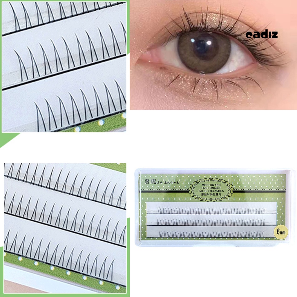 Cadi * Lông Mi Giả Kiểu Đuôi Cá Có Thể Tái Sử Dụng Siêu Bền Dễ Sử Dụng Chống Thấm Nước Tốt Cho Bữa Tiệc Tuyệt Vời