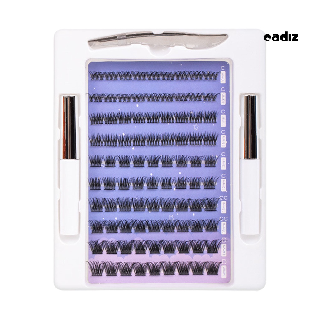 1 Bộ Lông Mi Giả Hiệu Ứng 3D Mềm Mại Trang Trí Hình Đuôi Cá Cho Nữ