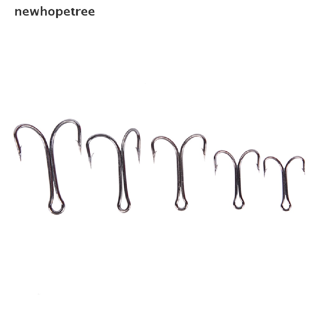 Bộ 50 Lưỡi Câu Cá Bằng Thép Carbon Đen Chất Lượng Cao Bộ 50 Móc Câu Cá Kép Chất Lượng Cao Set 50 / 50 Tấm Thép Carbon Chất Lượng Cao