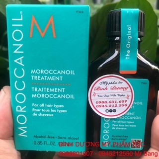 Tinh dầu phục hồi tóc khô sơ Moroccanoil Treatment 25ml ( For All Hair Types) *NEW*