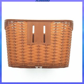 Giỏ đựng xe đạp Giỏ đựng tay cầm mây giả cho hầu hết các xe đạp