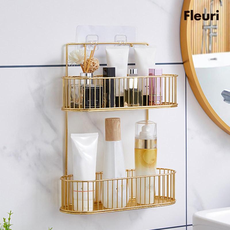 Giá Đỡ Dầu Gội Gắn Tường Không Cần Khoan Tiện Dụng Cho Phòng Tắm