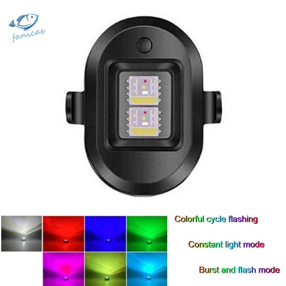 Đèn Led Cảnh Báo Khẩn Cấp Sạc Được 7 Màu Sắc