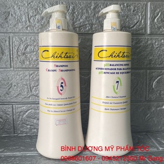 Dầu gội xả phục hồi tóc hư tổn Chihtsai 5-7 - 1000mlx2 (2026)