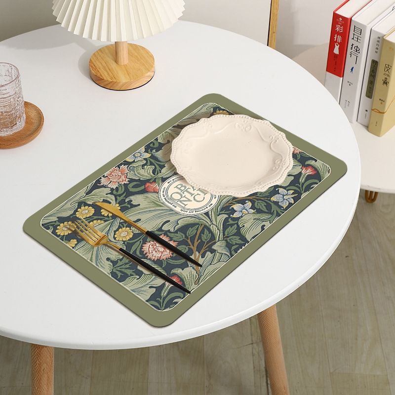 Tấm Lót Bàn Ăn Cách Nhiệt Chống Trượt Tiện Dụng Cho Nhà Bếp