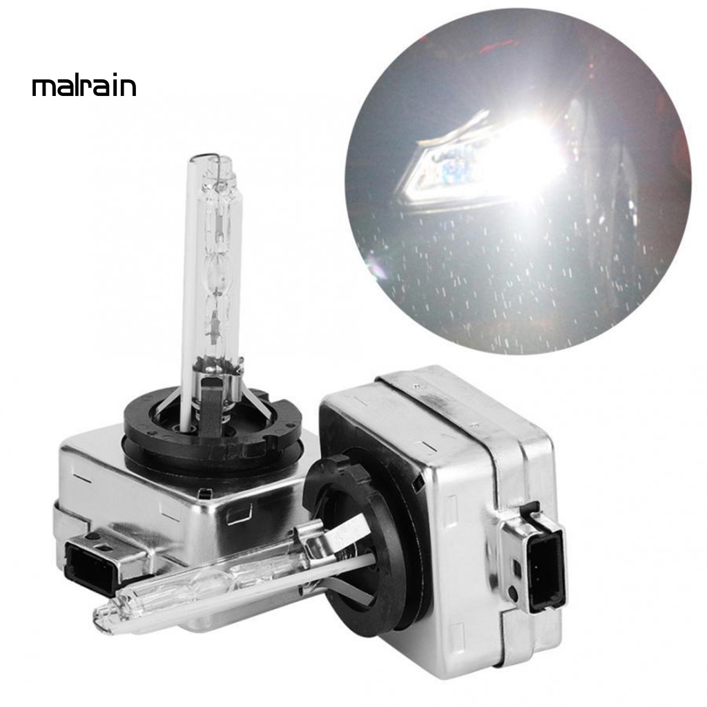 Bộ 2 Bóng Đèn Xenon HID D1S 35W 6000K Ánh Sáng Trắng Cho Xe Hơi