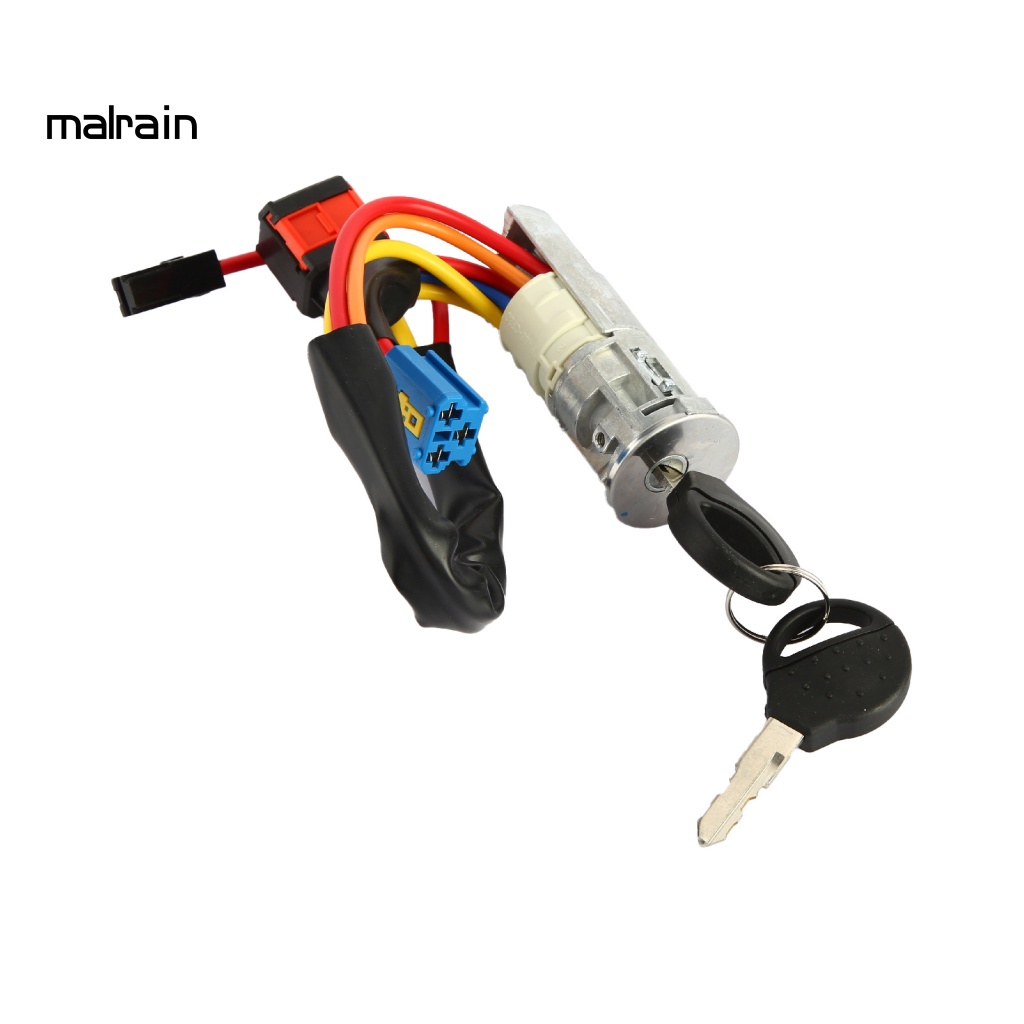 Bộ Ổ Khóa Đánh Lửa 4162P0 992712 Ốp Điện Thoại Chống Mòn Cho Peugeot 406 406