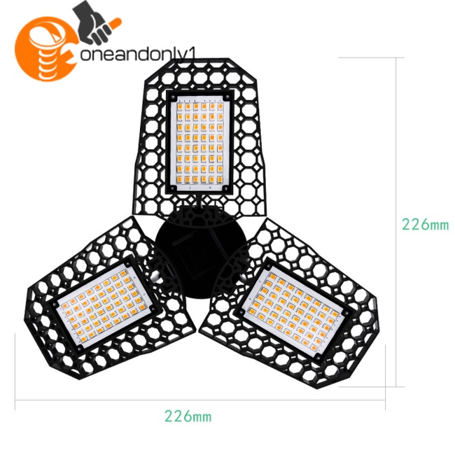 Đèn Led 40w / 60w / 80w Tiết Kiệm Năng Lượng Có Thể Điều Chỉnh Góc Độ Tiện Dụng