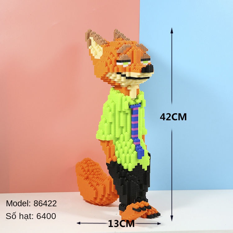 Bộ Đồ Chơi Lắp Ráp Hình Gấu Trúc Cho Bé