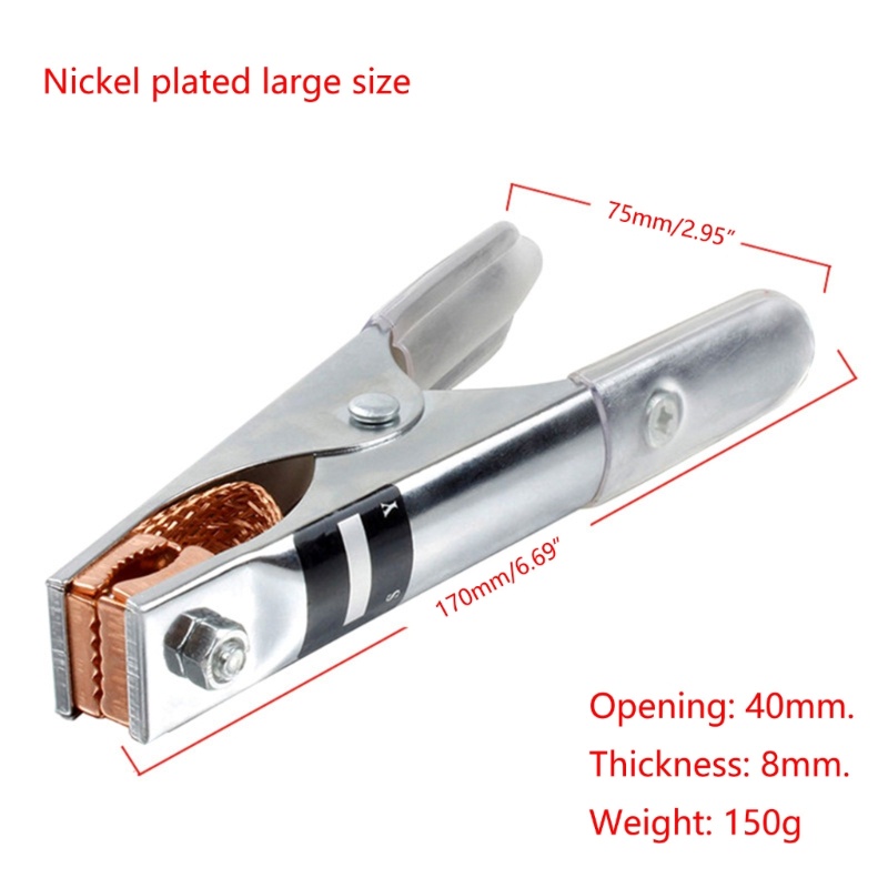 Bộ 2 Kẹp Bình Ắc Quy Xe Hơi Mạ Đồng Kích Thước Lớn 17CM Chuyên Dụng Cao Cấp