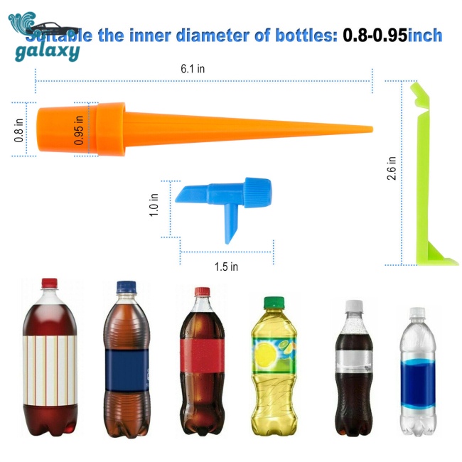 Galaxy Bộ 12 / 15 / 24 / 30 Vòi Tưới Nước Tự Động Cho Cây
