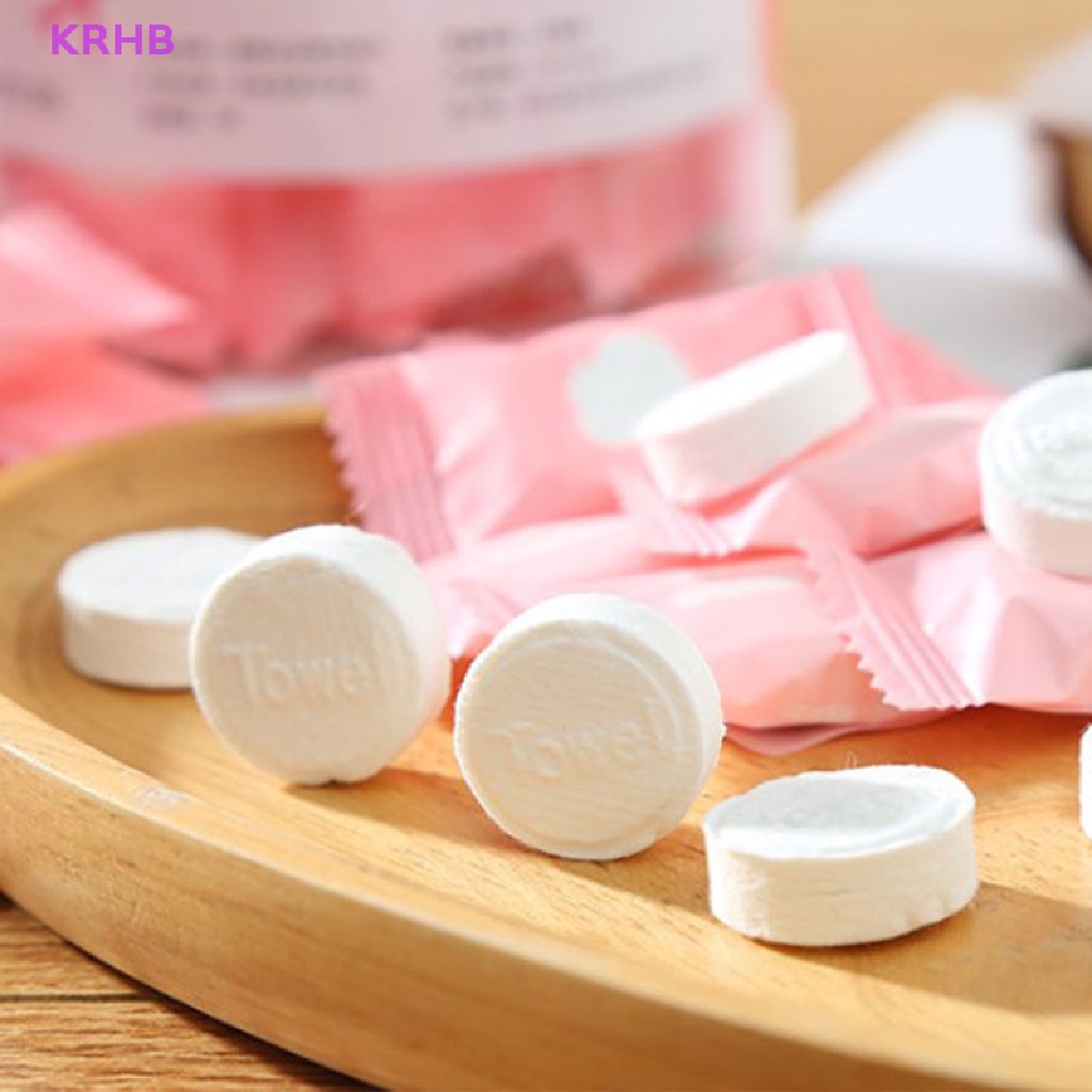 Hộp 30 / 50 Khăn Mặt Dạng Nén Mới