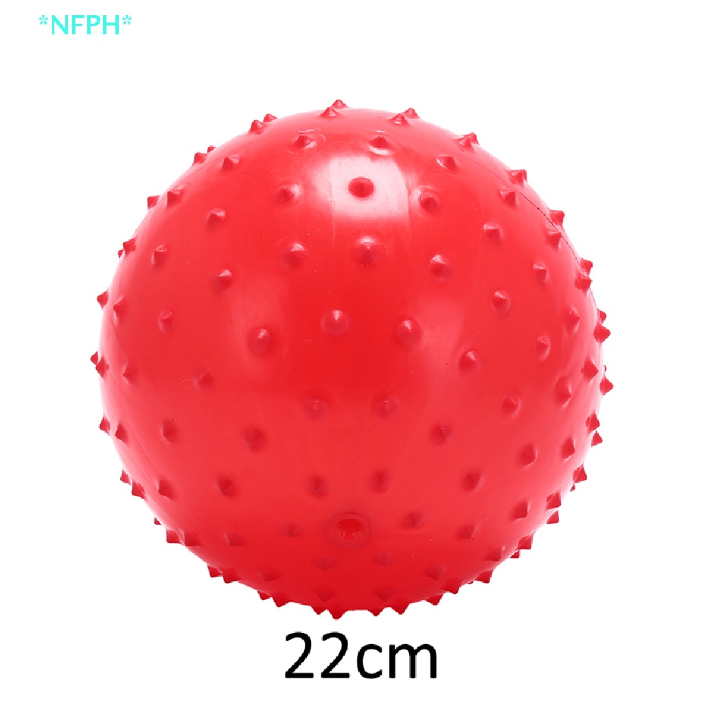 Bóng Bơm Hơi Mát Xa 22cm Màu Sắc Ngẫu Nhiên Cho Bé Mới