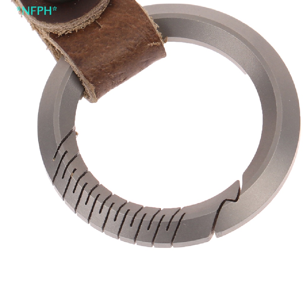 Móc Khóa Thắt Lưng Da Bằng Hợp Kim Titan NFPH &gt; Dụng Cụ Ngoài Trời Mới