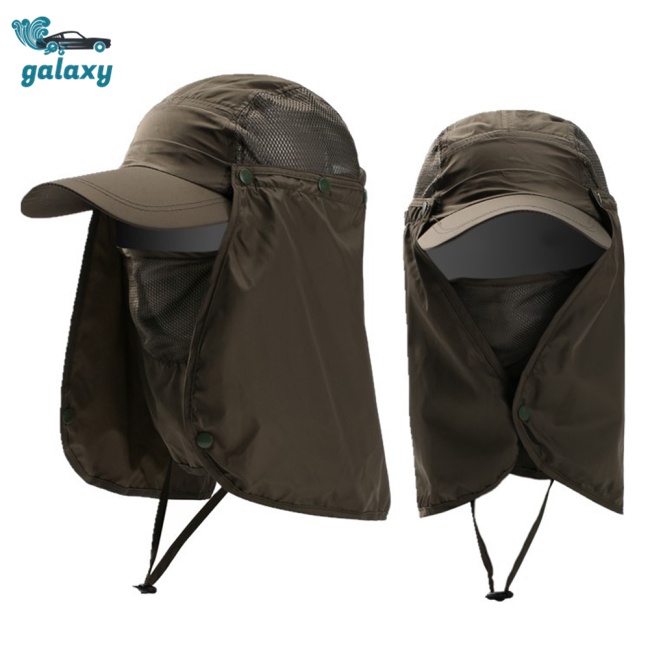 Galaxy Mũ Lưỡi Trai Chống Nắng Thoáng Khí Nhanh Khô Có Dây Đeo Tùy Chỉnh Tiện Dụng Cho Nam Và Nữ Ốp