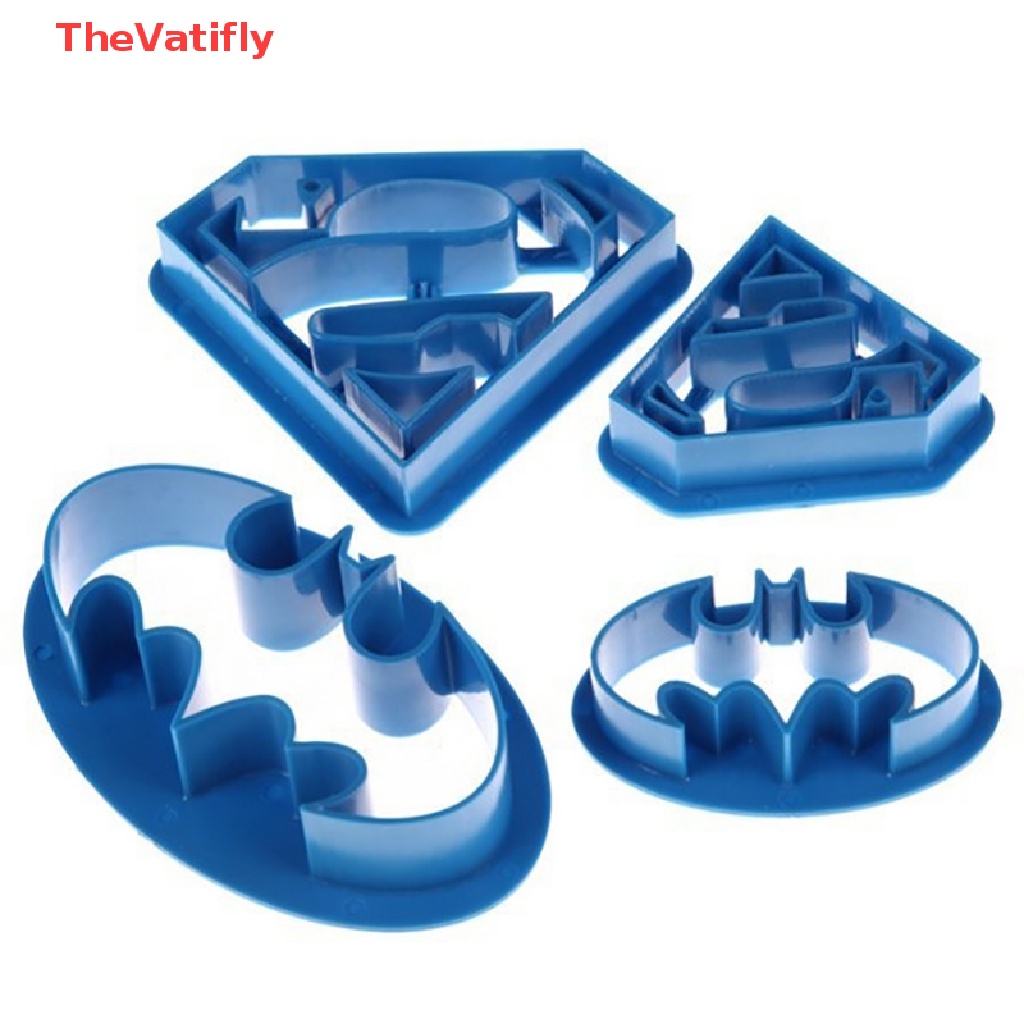 Bộ 4 Khuôn Cắt Tạo Hình Trang Trí Bánh Kem