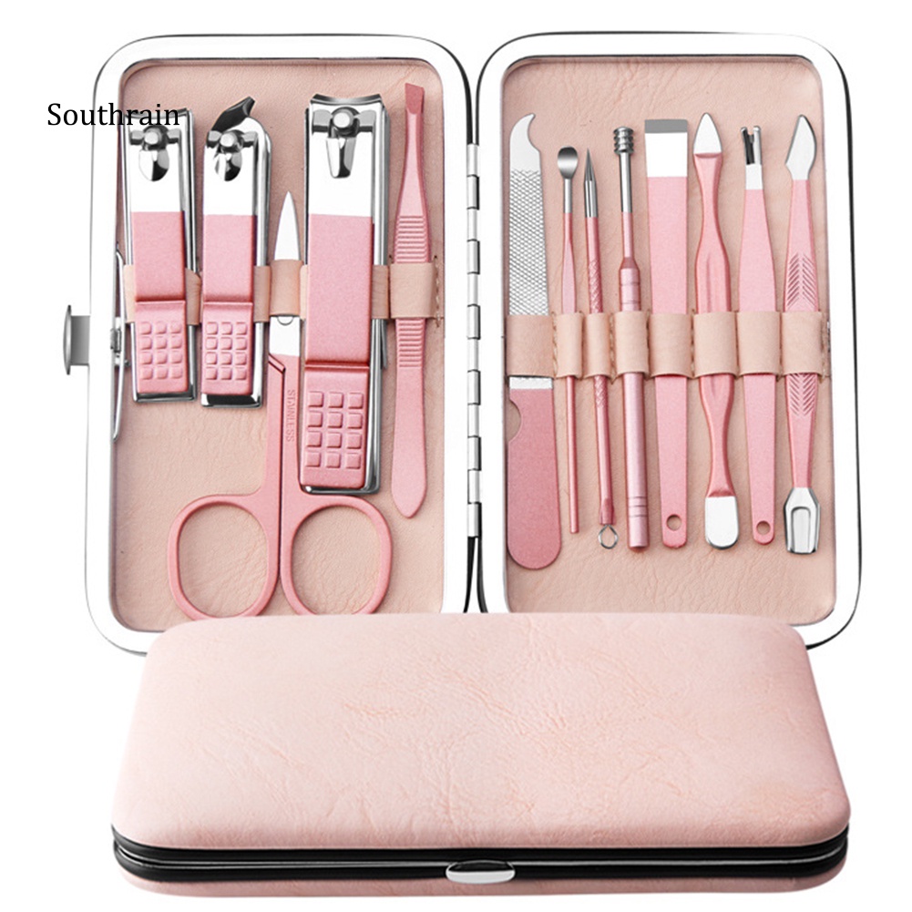 Bộ 18 / 15 / 13 / 10 Dụng Cụ Làm Móng Bằng Thép