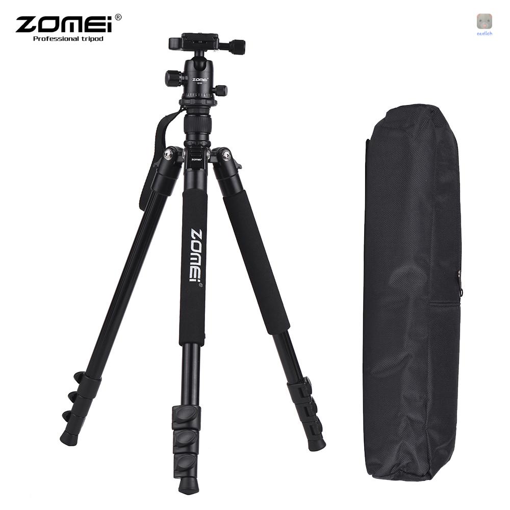 Giá Đỡ Ba Chân Bằng Hợp Kim Nhôm Nhẹ ZOMEI Q555 63inch Kèm Đầu Bi Tháo Gỡ Nhanh Cho Máy Ảnh DSLR