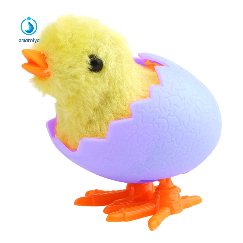 Amar Thú Nhồi Bông Hình Gà Con Lên Dây Cót Cho Bé