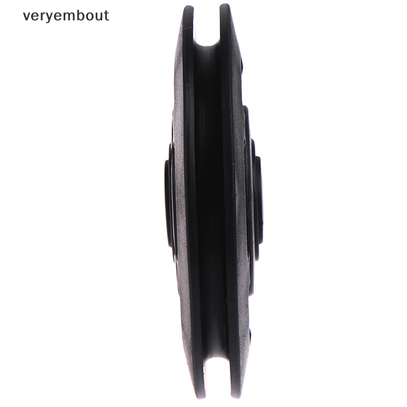 Bánh Xe Ròng Rọc Chống Mòn 95mm Màu Đen