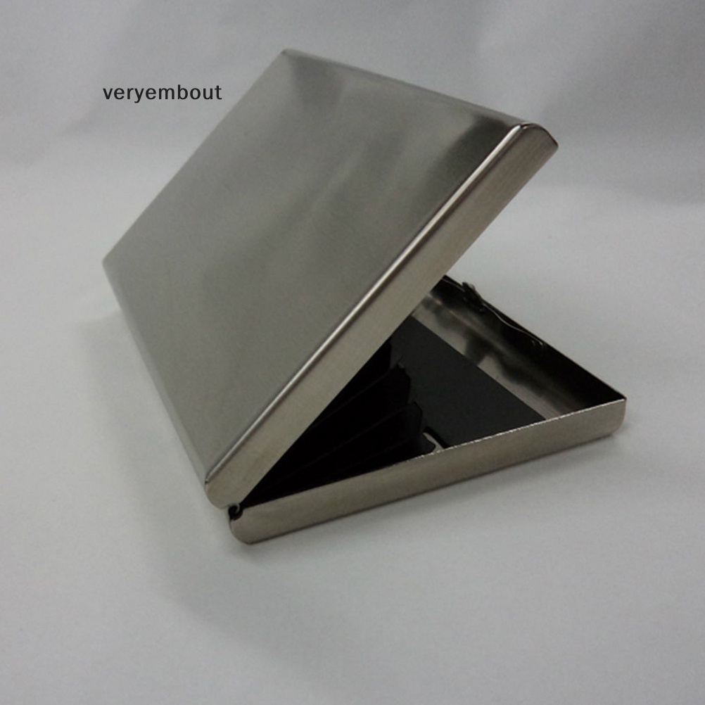 Hộp Đựng Thẻ Tín Dụng / Danh Thiếp Mini Bằng Thép Không Gỉ Cho Nam