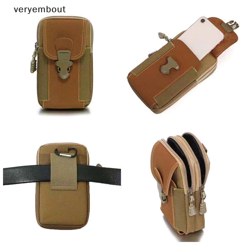 Túi Canvas Đựng Điện Thoại Đeo Thắt Lưng Chống Thấm Nước