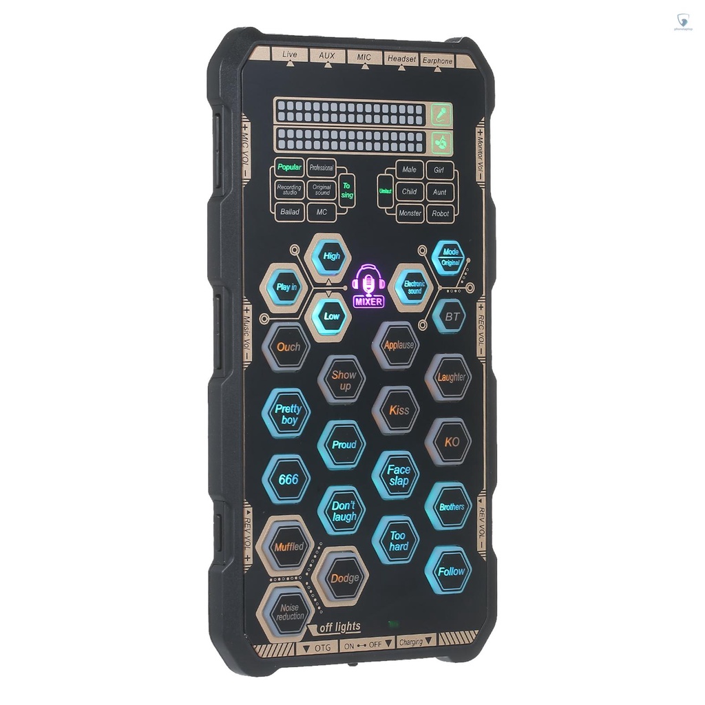 (laptvn) Thẻ Âm Thanh Trực Tiếp Cầm Tay DSP Có Thể Thay Đổi Giọng Nói Cho Điện Thoại Và Máy Tính