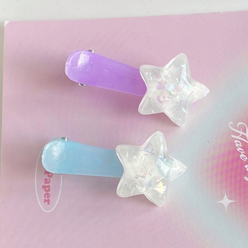 Kẹp Tóc Hình Ngôi Sao Lấp Lánh Dễ Thương