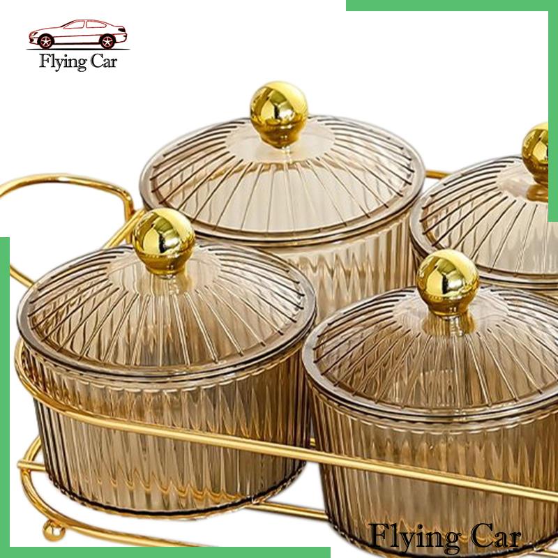 Khay Đựng Đồ Ăn Vặt Đa Năng Sang Trọng Lzdjfmy2] Kèm Giá Đỡ Cho Hoạt Động Ngoài Trời