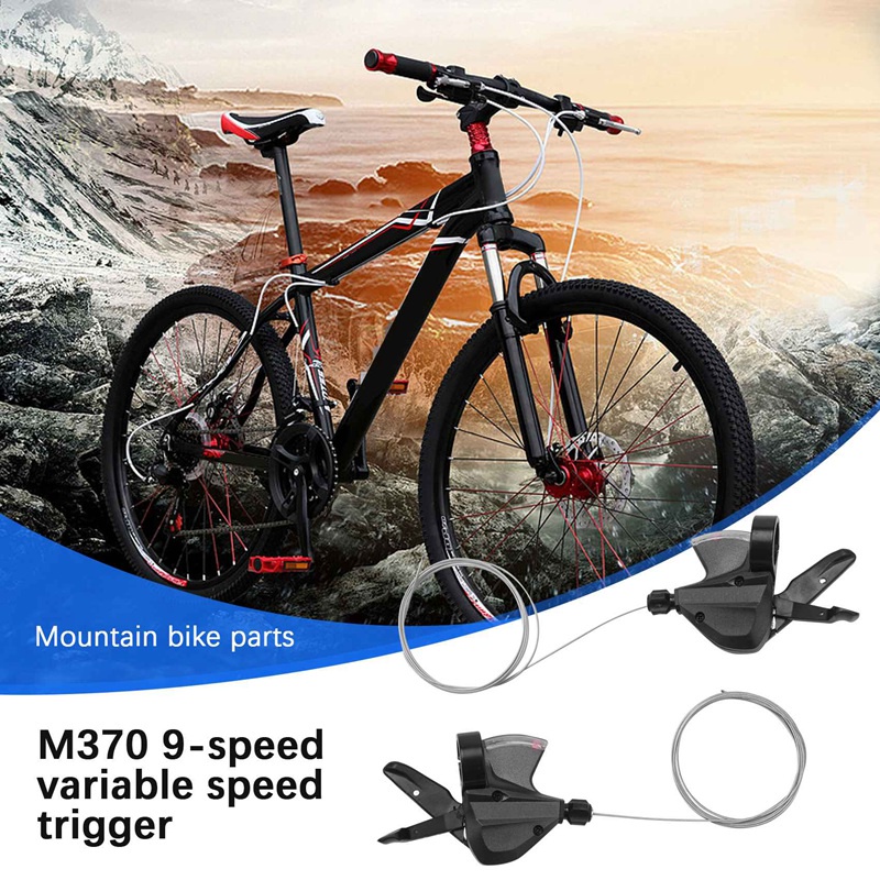 Bộ kích hoạt bộ chuyển số tốc độ Altus M370 9 SL-M370 3X9 với cáp bên trong